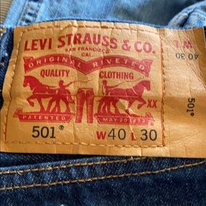 501 Levi’s